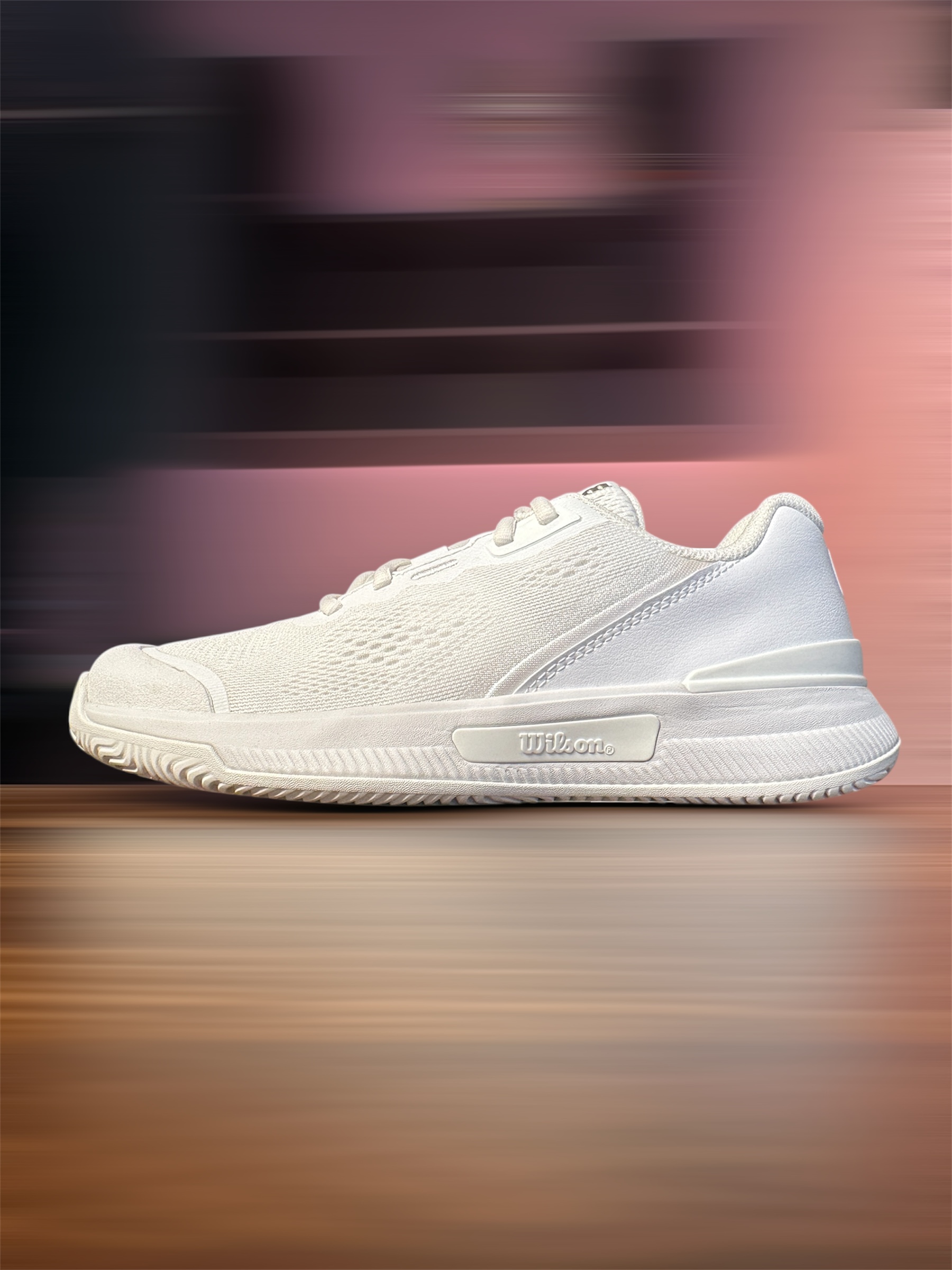 Giày Tennis/Pickleball Wilson INTRIGUE PRO Chính Hãng - Trắng - Êm Ái, Ổn Định - Giảm Chấn - Bám Sàn